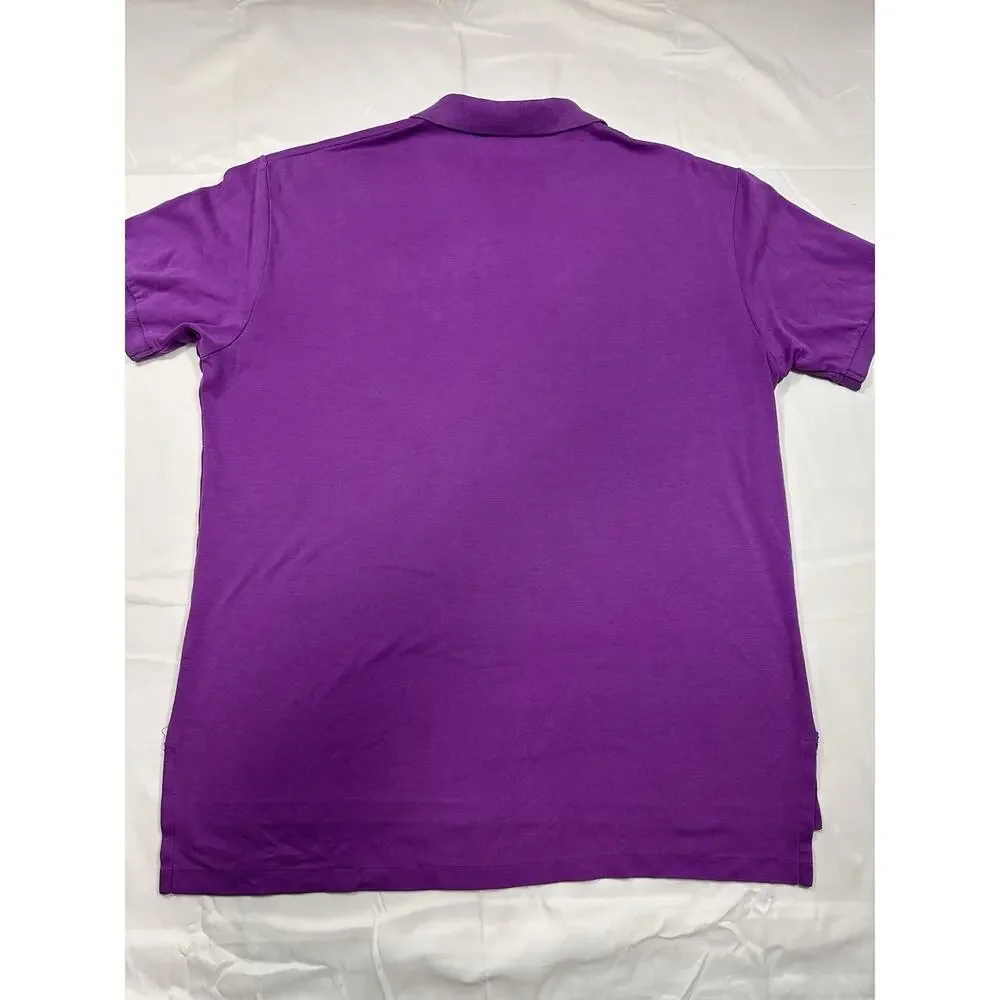 Polo Ralph Lauren Purple Men’s Polo Size Large 100% Cotton